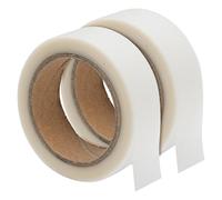 Lot de 2 rouleaux de ruban adhésif de tente, au total 40 m, ruban adhésif étanche pour tente, thermofusible thermocollant, ruban adhésif transparent fusible pour tissu, équipement de camping en plein