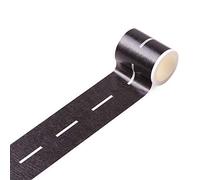 Lot de 2 rouleaux de ruban adhésif décoratif Washi avec motif de route - 4,8 cm x 5 m - Pour bricolage, chambre, sol, livre, décoration murale (type A)