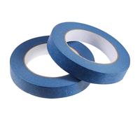 Lot de 2 rouleaux de ruban de masquage pour peintre - 20 mm x 50 m - Ruban de masquage - Pour travaux de peinture et rénovation