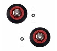 Lot de 2 rouleaux de tambour de sèche-linge 8536974, pièces de rechange, kit de rouleaux de support de tambour remplace W10314173, 3401846, AP6019303