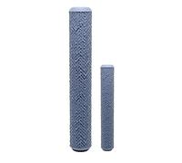 Lot de 2 rouleaux de texture pavés rectangulaires pour argile polymère, outils pour céramique, modelage bricolage, ReDPALACE Crafts, idéal pour les créations artisanales avec détails