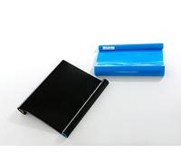 Lot de 2 rouleaux de transfert thermique compatibles avec Brother PC-72RF PC 72RF PC72RF pour fax T102 T 102 104 T104 T-104 106 T106 T72 T78 92 T92 T98 V1 Noir