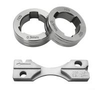 Lot de 2 rouleaux d'entraînement 0,1 cm pour Lincoln Power MIG 216, 255XT, 350MP, LN-15, LF-72, LN-25-PRO, rouleau métallique V-Groove avec plaque de guidage de fil