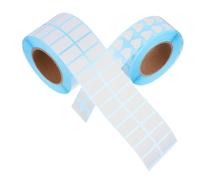 Lot de 2 rouleaux d'étiquettes autocollantes inscriptibles amovibles pour conteneurs, paniers, pots, bouteilles, bacs de rangement