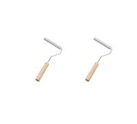 Lot de 2 rouleaux en fibre de verre pour baignoire, douche, salle de bain, douche, rouleau de plastification en résine de fibre de verre 25 mm x 150 mm, bois, 25 x 150 mm