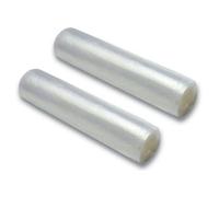 Magic Vac, 2 Rouleaux Sous Vide Alimentaire 30x600cm Rayés et Brevetés, Multicouche et Résistants, en Matériau Sans BPA Adapté au Contact avec les Aliments, Made in Italy