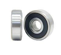 Lot de 2 roulements à billes à gorge profonde 628RS avec coque en caoutchouc 8 mm x 24 mm x 8 mm - Roulement à haute vitesse Z1 en acier haute résistance à l'usure.