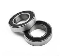 Lot de 2 roulements à billes à rainure profonde 6903 2RS - Roulements en acier à paroi mince - 17 x 30 x 7 mm