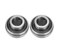 Lot de 2 Roulements à Billes en Acier 25 X 52 X 34,1 Mm pour une variété de Machines-outils, Conception Compacte Haute Résistance avec un Savoir-faire raffiné (UC205)
