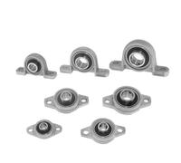 Lot de 2 roulements à billes en alliage de zinc, diamètre 8 mm à 30 mm, support monté sur bloc d'oreiller Kfl08 Kfl000 Kfl001 Kp08 Kp000 (KP005 25 mm)