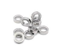 Lot de 2 roulements à billes SMR148ZZ, taille personnalisée 8 x 14 3,5 mm, ABEC-7 440C, en acier inoxydable