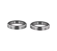 Lot de 2 roulements de casque de vélo avec billes en acier et couvercle d'étanchéité en caoutchouc pour une fonction silencieuse et fluide dans les casques de vélo