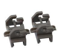 Lot de 2 roulements de panier supérieur de lave-vaisselle, pièce 00611474/611474, support de support de support de rechange pour Bosch, Siemens, Neff, Balay, Constructa