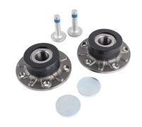 Lot de 2 roulements de roue arrière avec fonction ABS pour Golf V 1K1 BA5 Altea 5P1 Leon 1P1 Toledo III 5P2 A3 8P1 8P7 8VA 8VF Accessoires de voiture # 1K0598611 8V0598611 8V0598611 8V00 Référence