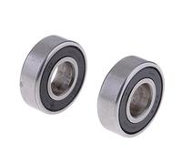 Lot de 2 roulements de roue avant et arrière 15 mm 35 mm 14" Pro Trail Dirt Bike