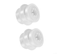 Lot de 2 roulements de roue pour Hayward pour nettoyeur de piscine robotique TigerShark RCX26005 - Pièce de rechange compatible avec les modèles QC Plus pour une installation facile - Blanc