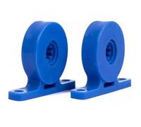 Lot de 2 roulements de turbine pour Polaris 180 280 C80 C-80 - Bleu - Pièce de rechange compatible avec les nettoyeurs de piscine LL505G LX5000G EC80