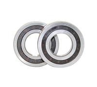 Lot de 2 roulements unidirectionnels CSK30/CSK30PP/6206, 30 x 62 16 mm, avec clavette, roue à cames et butée d'embrayage(CSK30 without Keyway)