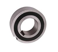 Lot de 2 roulements unidirectionnels CSK30/CSK30PP/6206, 30 x 62 16 mm, avec clavette, roue à cames et butée d'embrayage(CSK30PP with Keyway)