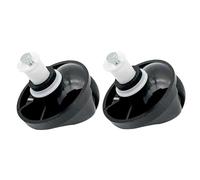 Lot de 2 roulettes avant for aspirateur robot compatibles avec Dreame L10 Pro, L20 Ultra, L30 Ultra, MOVA S20, X40 Master, accessoires for aspirateur, roue en caoutchouc