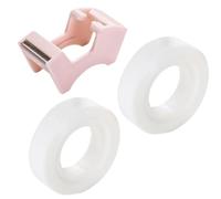 Lot de 2 rubans adhésifs invisibles avec distributeur, colle inscriptible pour scrapbooking, album photo, coupe-emballage, remplacement