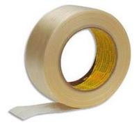 Lot de 2 Rubans armés renforcés, en fils de verre, 131 microns - Dimensions : H 50 mm x L 50 mètres G