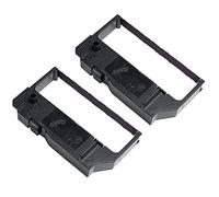 Lot de 2 rubans de rechange pour Star SP200/212FC/212FD/242/298/542/512MC/SP500/542/MP500/RC200 Noir
