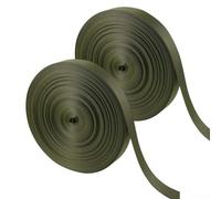 Lot de 2 rubans de serrage multifonctions en nylon pour jardinage et gestion des câbles, 20 m de long