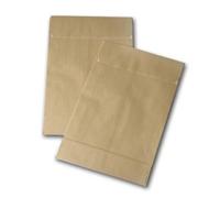 Lot de 2 Sac à soufflet Pack'n Post 300x470x70, 130 g/m², coloris brun - paquet de 50