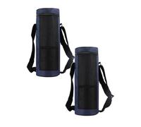 Lot de 2 Sac Isotherme Bouteille Pochette Isotherme Portable d'eau | 2 L avec Sangle Réglable Multiples Housse Protection pour Gourde Grand Format pour Voyage Randonnée Camping(2PCS A-a)