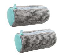 Lot de 2 sacs à chaussures pour machine à laver, fermeture éclair solide et structure à crochet pour un lavage sûr, matériau réutilisable pour tous les types de chaussures, nettoyage efficace pour les