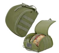 Lot de 2 Sacs à Dos de Combat Molle pour Sports de Plein Air, Équipement Airsoft, Gilet Tactique, Accessoires, Kit de Camouflage, Housse de Casque(G)