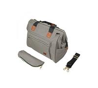 Monsieur Bébé - Lot De 2 Sacs À Langer Multifonction Pour Bébé 12 Poches Avec Trousse Isotherme - 47 X 30 X 18.5 Cm - Beige Beige