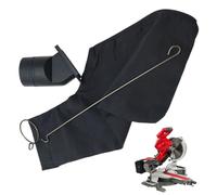 Lot De 2 Sacs À Poussière De Sciure De Bois, Sacs À Poussière pour Scie À Onglet, avec Fermeture Éclair Et Grille L'élimination Dela Poussière À L'intérieur du Sac À Poussière pour La Scie À Onglets