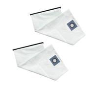Lot De 2 Sacs À Poussière Lavables En Toile Blanche, Compatibles Avec Les Aspirateurs Karcher NT50/2, 70/2 Et 90/2. Accessoires De Remplacement.