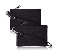 Lot de 2 sacs anti-odeurs, résistants aux odeurs, avec fermeture éclair, double couche, doublure en carbone, résistant aux odeurs, étui de rangement scellé pour la maison, la voiture, l'hôtel, les