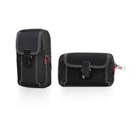 Lot de 2 sacs banane pour homme, sacs banane pour téléphone portable, sacs banane d'alpinisme, sacs banane d'extérieur portables, sacs banane multifonctionnels, Noir , Taille unique, Moderne