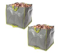 Lot de 2 SACS DE JARDIN MULTIFONCTIONS - POLYPROPYLÈNE - 100 L