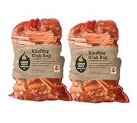Lot de 2 sacs de ramassage pour petit bois (11 kg)
