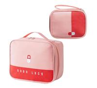 Lot de 2 sacs de rangement pour médicaments à usage domestique - Mode - Option couleur - Sac clinique de crise - Organiseur pratique - Ensemble clinique de voyage, B