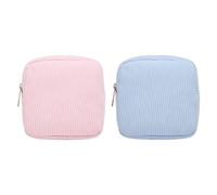 Lot De 2 Sacs De Rangement Pour Serviettes Hygiéniques, Mini Sac De Rangement, Sac De Rangement Portable, Sac De Rangement Pour Femmes, Sac De Rangement Simple