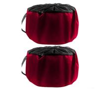Lot de 2 sacs de rangement pour tuyau d'arrosage - Grand bœuf 600D - Organiseur pour tuyaux jusqu'à 30 m - Dessus en maille respirante avec poignée - Pour camping-car, remorque, camping, noir et vert