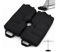 Lot de 2 Sacs de Sable pour Poids Bestcool 70lbs (32kg) - Ancrage Lourd pour Buts de Football, Paniers de Basket, Filets de Golf/Hockey, Base de Parasol (Sable Non Inclus)