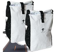 Lot de 2 sacs de vélo Red Loon - Sac porte-bagages - Bâche de camion