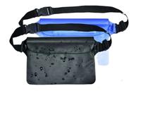 Lot de 2 sacs étanches pour téléphone et objets de valeur avec sangle réglable, idéal pour la natation, le kayak, le bateau, le camping, la randonnée et la pêche