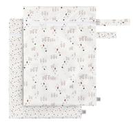Lässig Sac à langer Lot de 2 Dots & Sheep – Wet Bags réutilisables