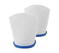 Lot de 2 sacs filtrants à sable et limon de rechange pour Pool Blaster Max et JPV200, compatibles avec Catfish Ultra, maille fine réutilisable pour un nettoyage efficace de la piscine