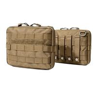 Lot de 2 Sacs Médicaux Tactiques Molle, pour Trousse de Premiers Secours