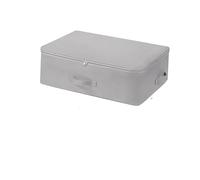 Lot De 2 Sacs Rangement Pliables For Couettes, Grande Capacité, Sac Tri For Couvertures, Vêtements, Organisateur Garde-robe, Articles Ménagers(Extended Grey)
