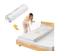 Lot de 2 sacs sous vide pour matelas, sous vide pour matelas, avec double fermeture éclair, protection pour matelas réutilisables, espace d'économie (94,4 x 47,2 pouces) (240 x 120 cm)